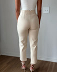 Cream Trousers