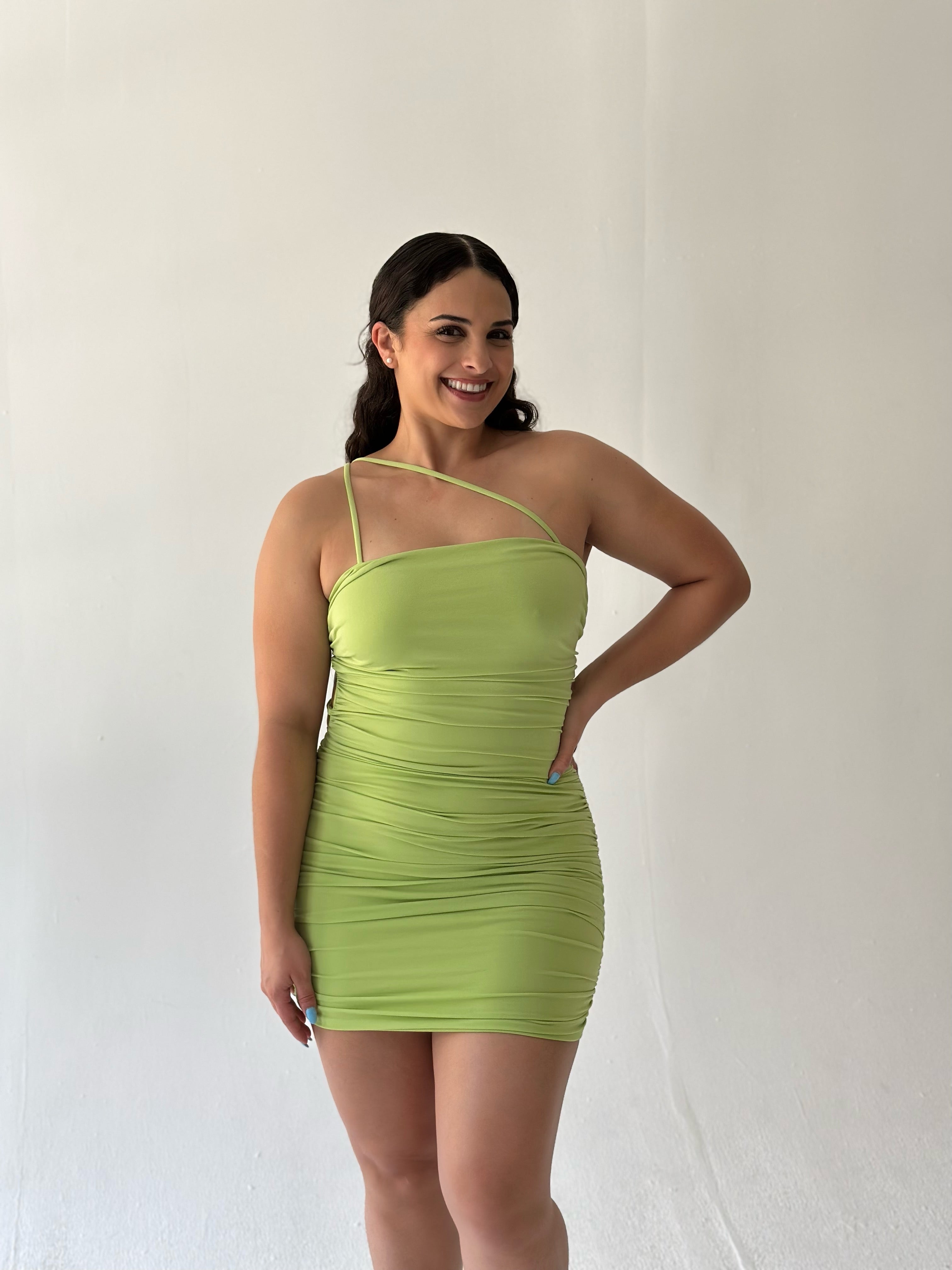 Lime Mini Dress