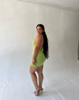 Lime Mini Dress