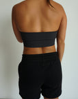 Charcoal Halter Top